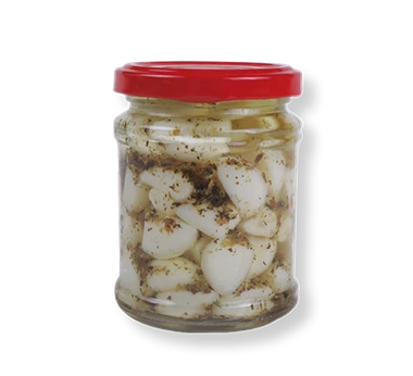 Bawang Putih Diasinkan Dengan Bumbu